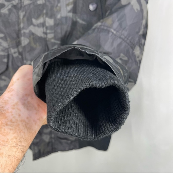 NOIZE Regular Fit Hooded Bomber Jacket Men Size Large - Picture 6 of 16